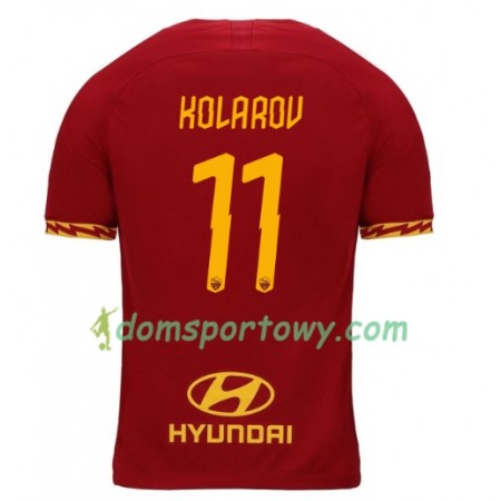 Koszulka AS Roma Kolarov 11 Domowe Koszulki Piłkarskie 2019-2020 Krótki Rękaw